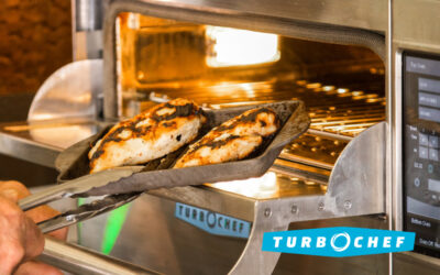 Rapid results perfectly cooked every time with Turbo Chef!