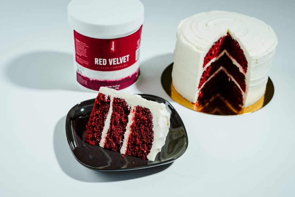 itaberco red velvet flavor compound with cake